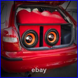 10 Inch Car Audio Subwoofer 1500 Watts Dual 2 Ohm 2.5 VC Cadence Bt10d2, Single