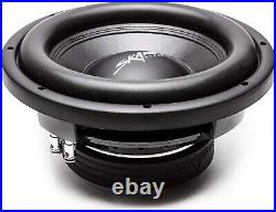 10-Inch High-Performance Dual 4 Ohm Shallow Mount Car Subwoofer 800W Max Power