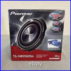 10 Inch Pioneer Shallow Mount Sub Woofer 1200w Max 4 Ohms TS-SW2502S4