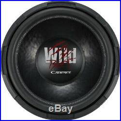 15 Inch 3000W Car Audio Bass Big Subwoofer Dual 4 Ohm Cadence Speaker Wild Beast