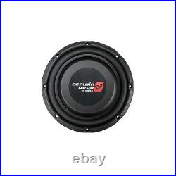 1x CERWIN VEGA VPS104D 600W 10 INCH Pro Shallow Series Dual 4 Ohm Car Subwoofer