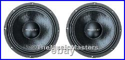(2) 10 inch Home Stereo Sound Studio WOOFER Subwoofer Speaker Bass Driver 8 Ohm