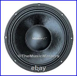 (2) 12 inch Home Pro Sound Studio WOOFER Subwoofer Speaker Bass Driver 8 Ohm