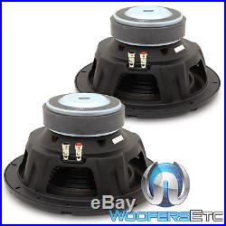 (2) Alpine W10s4 10 Subs Car Audio 4-ohm 750w Subwoofers Bass Speakers Pair New