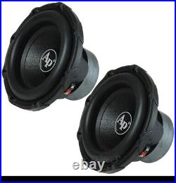 (2) Audiopipe TXX-BD2-12 12 Inch 1500W Dual 4 Ohm Car Audio 12 Subwoofer Pair