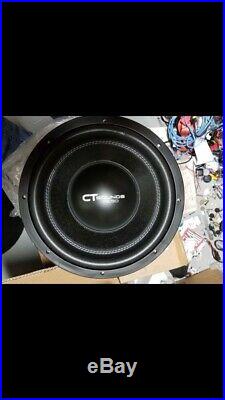2 CT sounds Meso 12 inch subwoofers dual 2 ohm