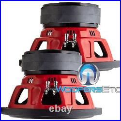 (2) DD AUDIO PSW10a-D4 10 WOOFERS 1800W DUAL 4-OHM CAR SUBWOOFERS BASS SPEAKERS