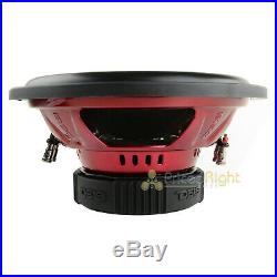 2 DS18 GEN-X124D 12 Inch Subwoofer 900 W Max Dual 4 Ohm Bass Sub Woofer Speaker