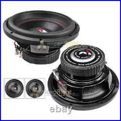 2 DS18 SLC-10S 10 Inch Subwoofers 440 Watts Max Power 4 Ohm Sub Select Series