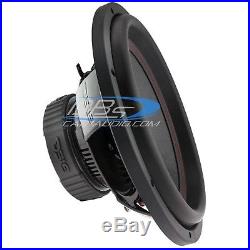 2 DS18 SLC-12S 12 Car Subwoofer 1000W Max 4 Ohm SVC 12 inch Bass Woofer Sub