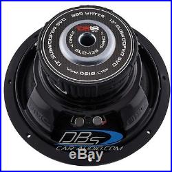2 DS18 SLC-12S 12 Car Subwoofer 1000W Max 4 Ohm SVC 12 inch Bass Woofer Sub