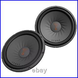 2 JBL STAGE 102 1PR. 10 Single 4 Ohm Subwoofers 10-inch Woofers 1800 Watts MAX