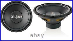 2 Jbl Gt-x1200 12 2400 Watt Single 4-ohm Subwoofers Bass Speaker Car Audio Sub