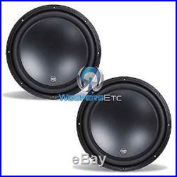 2 Jl Audio 12w3v3-4 Car 12 Subs 4-ohm 2000w Max Subwoofers Bass Speakers New
