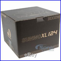 (2) MASSIVE AUDIO SUMMOXL 104 10 inch 6000 Watt Dual 4 ohm Car Subwoofers Subs
