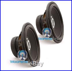 (2) Memphis Br15s4 Subs 15 800w Single 4-ohm Car Subwoofers Bass Speakers New