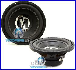 (2) Memphis Prx12d4 12 Subs 500w Dual 4-ohm Car Subwoofers Bass Speakers New