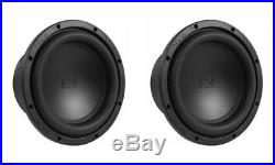 (2) New! NVX VSW84v2 1000 Watt 8 Inches Dual 4-ohm Car Audio Subwoofers Package
