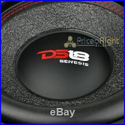 2 Pack DS18 GEN-X104D 10 Inch Subwoofer 800 W Max Dual 4 Ohm Bass Sub Woofer