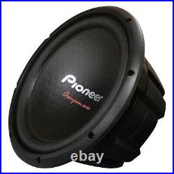 (2) Pioneer Champion TS-A301S4 12 Inch 1600W SVC 4 Ohm Car Audio Subwoofers