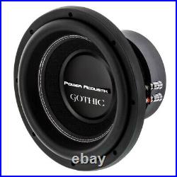 (2) Power Acoustik Gothic GW3-12 12 Inch 2500W DVC 2 Ohm Car Audio Subwoofers