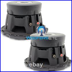2 Rockford Fosgate P2d4-8 Subs 8 500w Dual 4-ohm Punch Subwoofers Bass Speakers