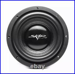 2 Skar Audio Evl-10 D2 2000w Max Power 10-inch Dual 2 Ohm Spl/sq Subwoofer Used