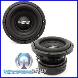 (2) Sundown Audio E-8 V. 5 D2 8 Subs 300w Rms Dual 2-ohm Car Subwoofers Speakers
