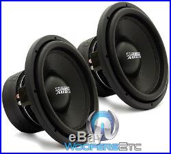 (2) Sundown Audio Sa-12 D2 Rev. 3 Subs 12 750w Dual 2-ohm Subwoofers Speakers