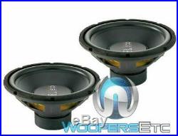 2 subs JBL GT-X1200 12 SUBS 1200W 4-OHM SUBWOOFERS BASS SPEAKERS CAR AUDIO NEW