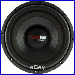 2 x 10 Inch Sub woofers 880 Watt Power Bass 4 Ohm Single Voice Coil DS18 SLC-10S