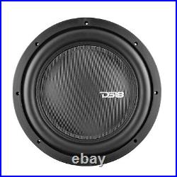 2 x DS18 12 inch Shallow Subwoofer 3200 watts Dual 2 Ohm IXS-12.2D