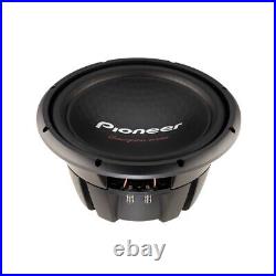 2 x PIONEER TS-A301S4 12 INCH SINGLE 4 OHM VOICE COIL CAR COMPONENT SUBWOOFER
