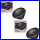 2 x Pioneer TS-W312D4 12 12 inch Dual Voice Coil 4 ohm Car Component Subwoofer