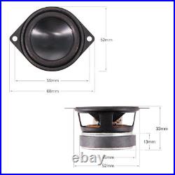 2pcs for Logitech 2 inch 8ohm 12W Full Range Speaker Subwoofer Loudspeaker Horn