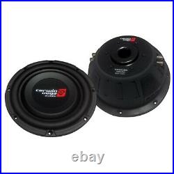 2x CERWIN VEGA VPS104D 1200W 10 INCH Shallow Series Dual 4 Ohm Car Subwoofer