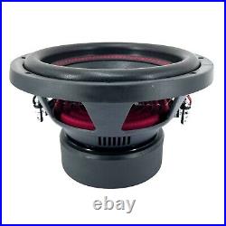 2x Gravity 10 Inch 1500 Watt Car Audio Subwoofer with 2 Ohm DVC 10 in. Sub Pair