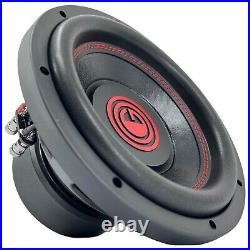 2x Gravity 10 Inch 1500 Watt Car Audio Subwoofer with 4 Ohm DVC 10 in. Sub Pair