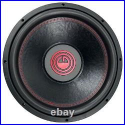 2x Gravity 15 Inch 2400 Watt Car Audio Subwoofer with 2 Ohm DVC 15 in. Sub Pair