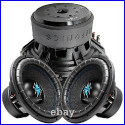 2x Hifonics BRW12D2 4000 Watts 12 Inch BRUTUS Car Audio Dual 2 Ohms Subwoofer