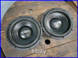 2x Sundown Audio SA-10 V2 10 1000 RMS Subwoofers Dual 2 Ohm