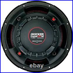 43CVR102 Compvr 10 Inch 1400 Watts 2 Ohm Dual Voice Coil Car Audio Subwoofer wit