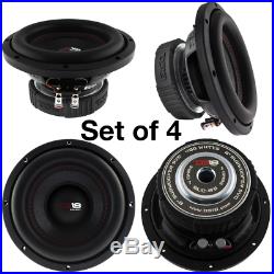 4 DS18 SLC 8 8 Inch Subwoofer 4 Ohm Sub Select Series 4 Pack