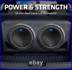 AC12D Car Subwoofer 1800 Watts Maximum Power, 12 Inch, Dual 4 Ohm Voice Coil