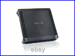 Alpine BBX-T600 Amp and W10S4 10 Inch Single 4 Ohm Subwoofer Includes wire kit