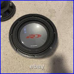 Alpine SWR-1042D Type R10 Subwoofer with Dual 4-ohm Voice Coils (Used)