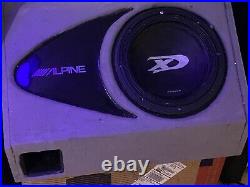 Alpine X-W12D4 12 Inch 2700W Dual 4 Ohm X-series Audio Power Subwoofer Sub
