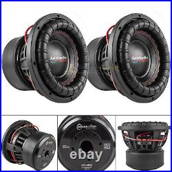 American Bass 10 Subwoofer Dual 2 Ohm 3000 Watts Max Car Audio Sub 2 Pack