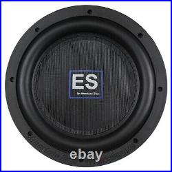 American Bass ES1244 12 Inch 1600W Dual 4 Ohm Shallow Slim Mount 12 Subwoofer