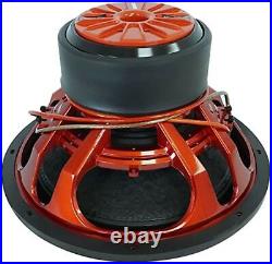 American Bass HAWK 15 Inch Dual 4 Ohm Voice Coil 3000 Watt Subwoofer Speaker wi